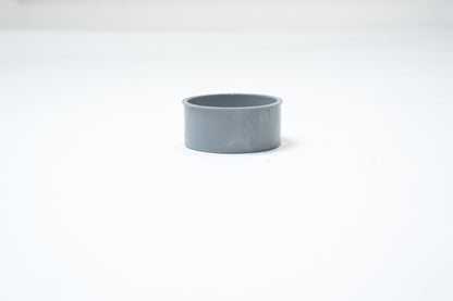 HWA verloopring, PVC, grijs, 110 x 100 (per stuk)