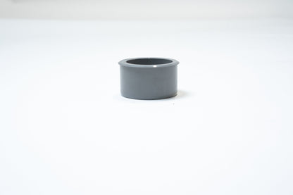 HWA verloopring, PVC, grijs, 100 x 80 (per stuk)