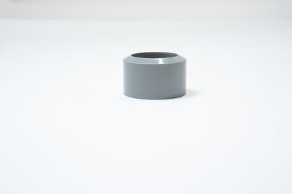 HWA verloopring, PVC, grijs, 110 x 80 (per stuk)