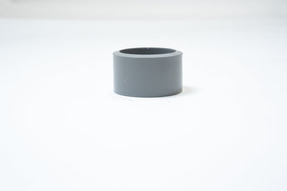 HWA verloopring, PVC, grijs, 125 x 100 (per stuk)