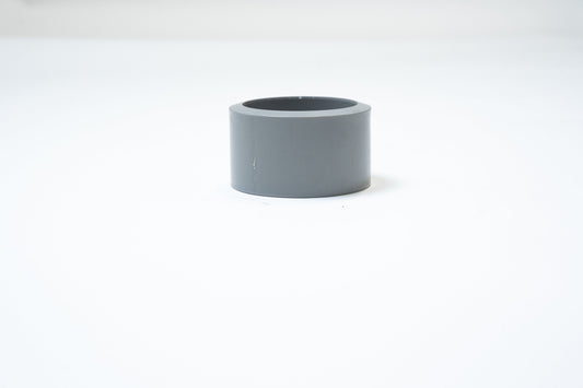 HWA verloopring, PVC, grijs, 125 x 100 (per stuk)
