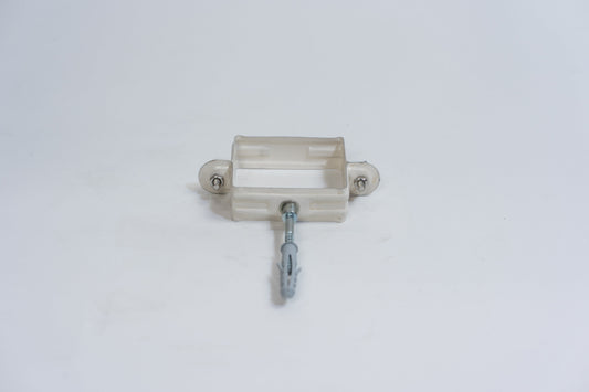 Aluminium HWA Beugel Vierkant Buis 80 mm Crème RAL-9001