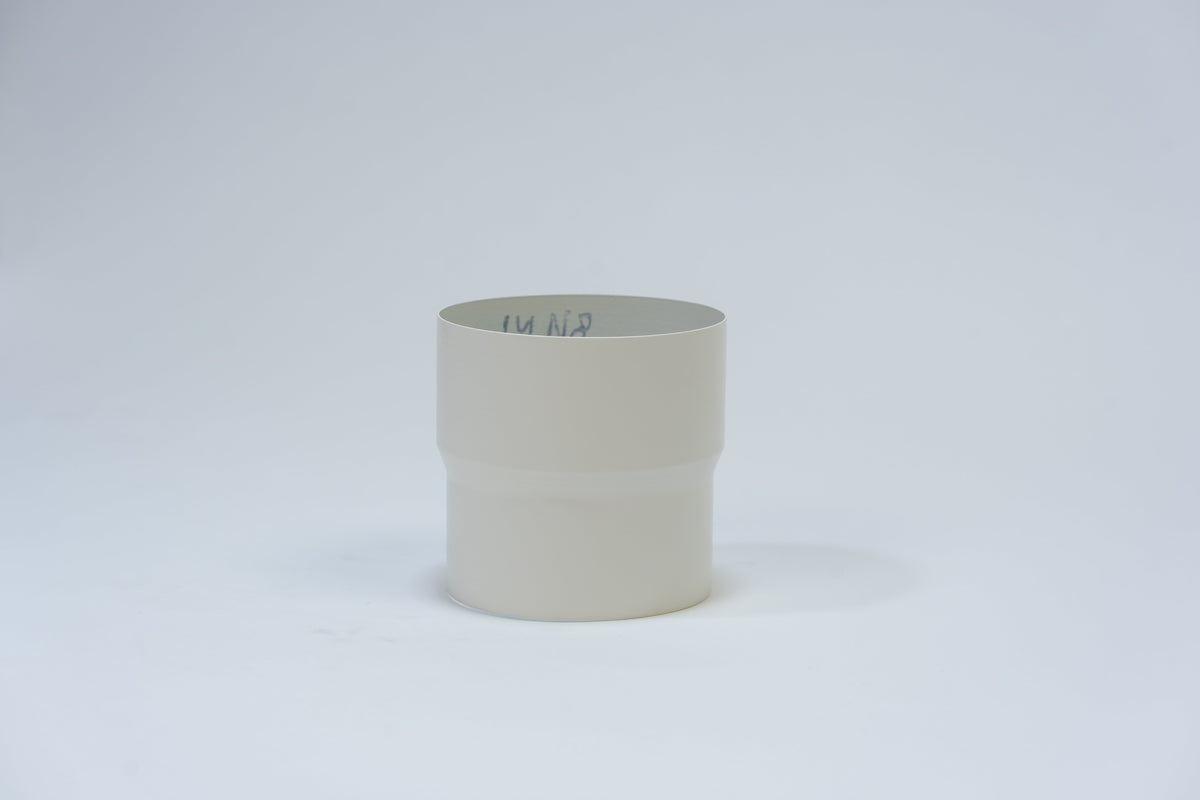 Aluminium HWA Mof Rond Ø100 mm Crème RAL-9001