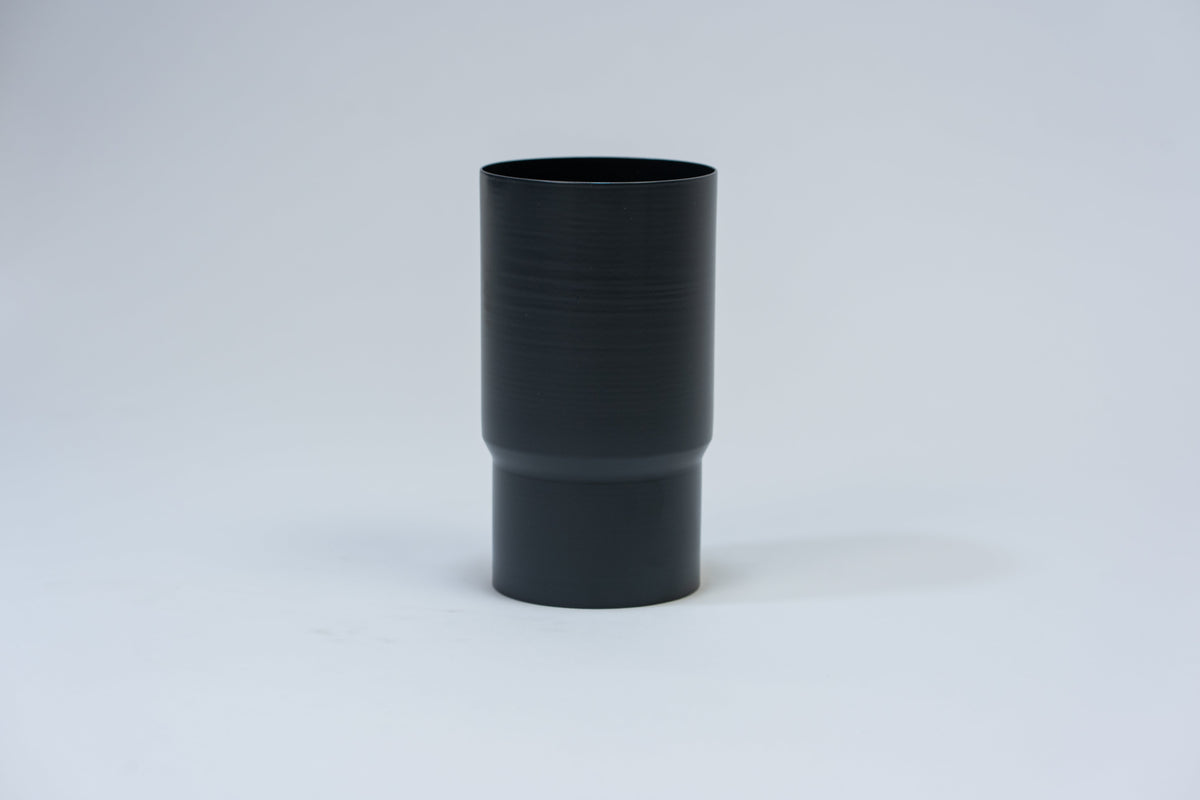 Aluminium HWA Schuifmof Rond Ø80 mm Antraciet RAL-7016 (h = 150 mm)